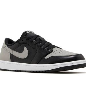 Jordan Men's Black and Gray Sneakers